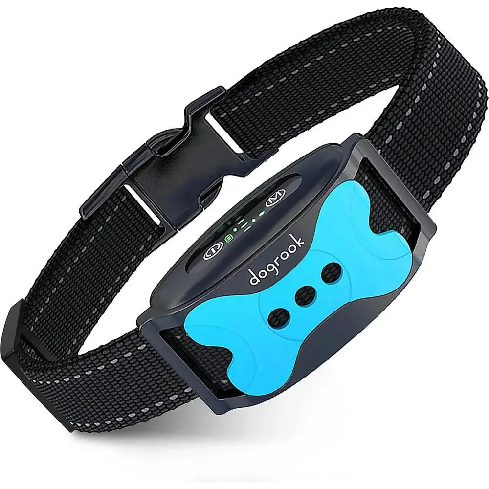 dogrook Rechargeable No‎ Shock Bark Collar with Vibration Modes